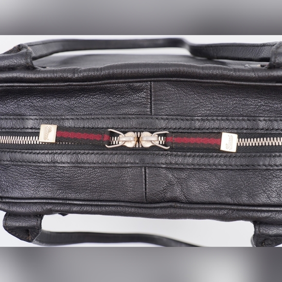 AD29❤️ GUCCI Calfskin Princy Boston Weekender Bag - Picture 12 of 16